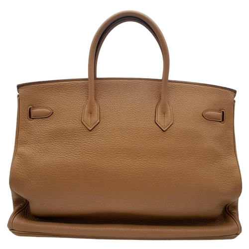 290 - A gorgeous Hermes Togo Taupe Birkin Bag.
A highly sought-after classic, quality leather throughout, ... 