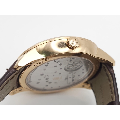 15 - A Girard-Perregaux 18k Gold Classic Bridges Gents Watch. 
Original Alligator strap with gold buckle.... 