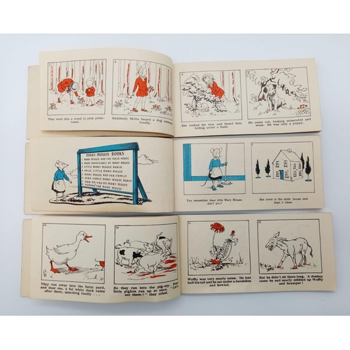 969 - A collection of 5 rare 1950's Enid Blyton 'Mary Mouse' strip books. In really nice condition.