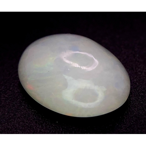 581 - A Parcel of Natural Stones, consisting of one Natural White Fire Opal and one Natural Opal.
Both Sle... 