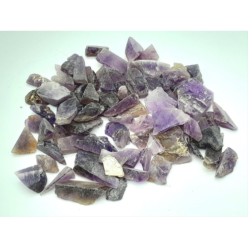 1197 - A 319ct Rough Amethyst Gemstones Lot.