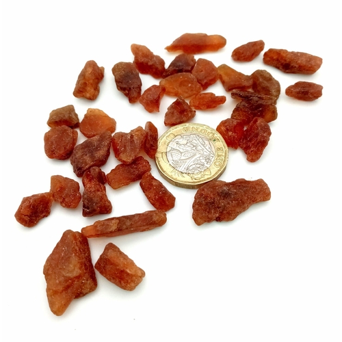 778 - 217Ct Rough Hessonite Garnet Gemstones Lot