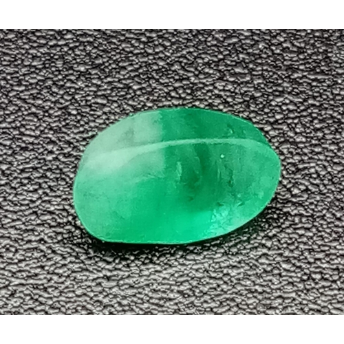 728 - A 0.69ct Zambian Emerald Gemstone. GFCO Swiss Certified