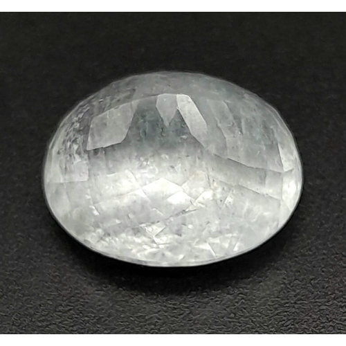 650 - A 13.56ct Goshenite Natural Gemstone. GFCO Swiss Certified.