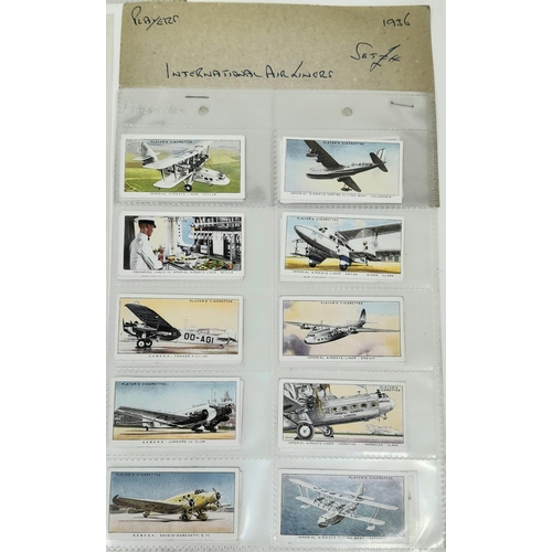 938 - A epic collection of Cigarette Card sets.
Extremely well looked after and organised, 8 full sets in ... 