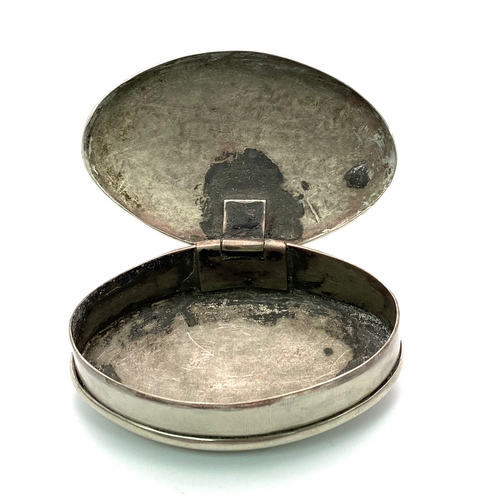 719B - A well treasured pill/trinket box.
With no hallmarks it's difficult to date precisely, however the e... 