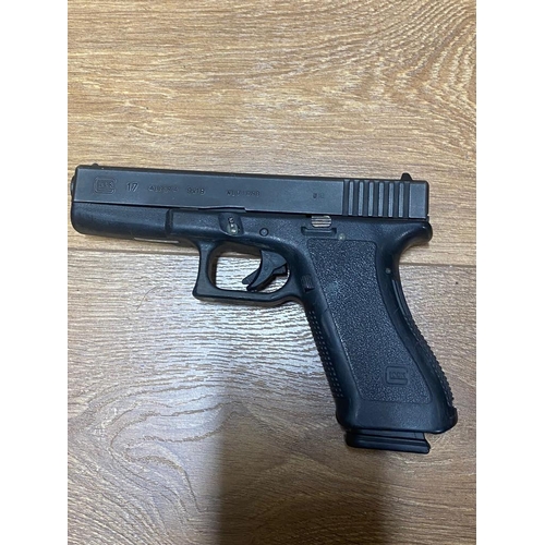 164 - A Deactivated Austrian Glock 17 Pistol. 9mm calibre. EU deactivation certificate. UK SALES ONLY. ML6... 