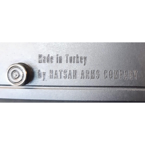 333 - A Deactivated Hatsan Arms 12 Gauge Shotgun. This Escort model has a moving bolt. Very good condition... 