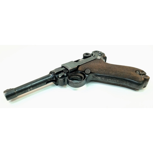 417 - A Deactivated 1915 German Luger P08 Pistol. 10cm barrel length, 9 x 19mm calibre. Comes with an EU d... 