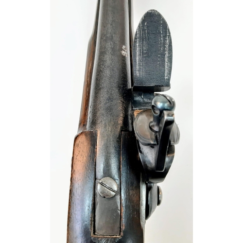 431 - A Deactivated Rare Enfield Tower Flint Lock Rifle. Comes with an EU deactivation certificate. Muzzle... 