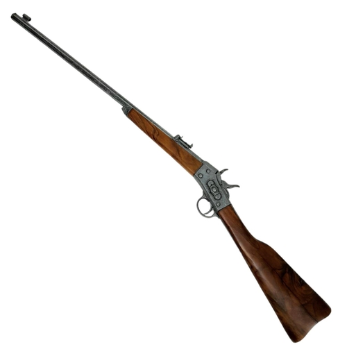 268 - A FULL SIZE REPLICA OF A SINGLE SHOT SHARPS RIFLE a/f. UK Mainland Sales Only.