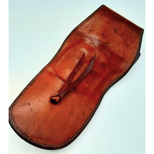 866 - A High Quality, Excellent Condition, Leather Western Holster Suitable for Peacemaker/Army.45 etc Siz... 