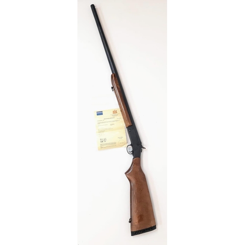 1099 - A HARRINGTON AND RICHARDSON 10 GUAGE SINGLE BARREL SHOT GUN .COMES WITH DEACTIVATION CERTIFICATE. UK... 