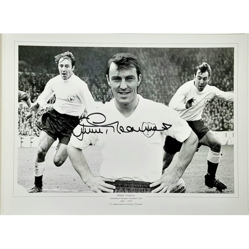 171 - COYS A SPURS FANS DREAM LOT COMPRISING OF A FRAMED MONTAGE OF 5 ACTION PHOTOS AND AUTOGRAPH OF GARET... 