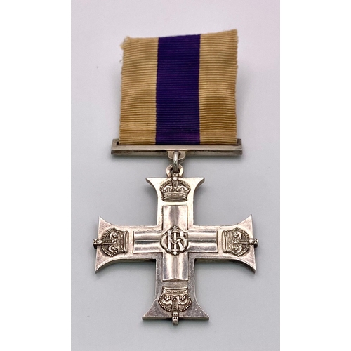 19 - Original WW1 British Officers Military Cross Medal.