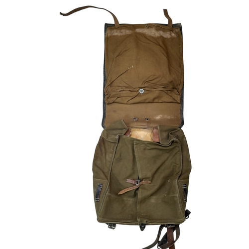 414 - A WW2 German 1942 Dated Tournister “Pony” Backpack. These were favoured by the Hitler Youth.