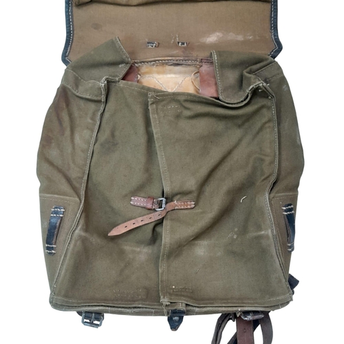 414 - A WW2 German 1942 Dated Tournister “Pony” Backpack. These were favoured by the Hitler Youth.