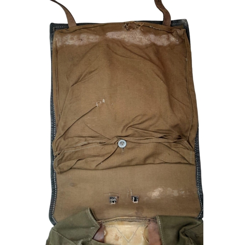 414 - A WW2 German 1942 Dated Tournister “Pony” Backpack. These were favoured by the Hitler Youth.