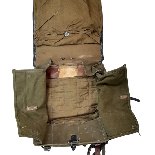 414 - A WW2 German 1942 Dated Tournister “Pony” Backpack. These were favoured by the Hitler Youth.