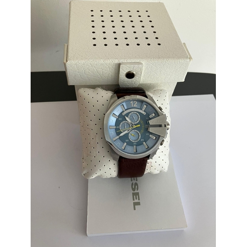 56 - Gentlemans DIESEL CHRONOGRAPH. Complete with original box and manual. Quartz movement in full workin... 