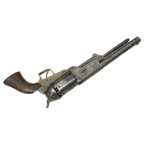 192 - A Deactivated Rare Antique Colt Dragoon 1847 Pistol. This rare, heavy .44 calibre six shot revolver ... 