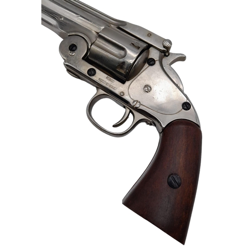 374 - An Excellent Condition Vintage, Full Weight and Size, Inert Retrospective Copy of an Army Revolver 1... 