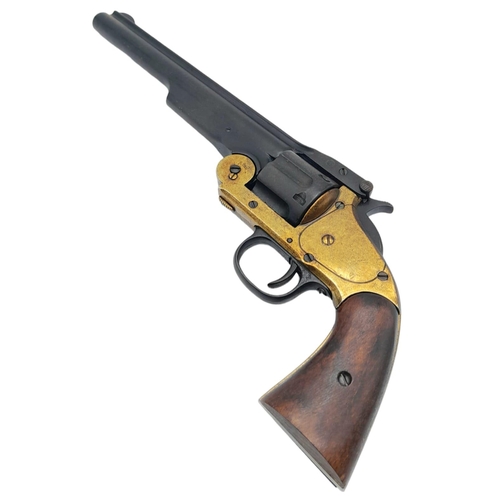 360 - An Excellent Condition Vintage, Full Weight and Size, Inert Retrospective Copy of an Army Revolver 1... 