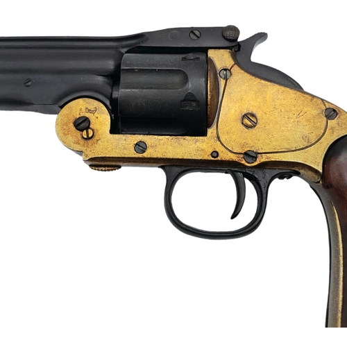 360 - An Excellent Condition Vintage, Full Weight and Size, Inert Retrospective Copy of an Army Revolver 1... 