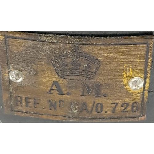 248 - A WW2 Spitfire Compass Type P8- No. 73263H in Fitted Wooden Case.