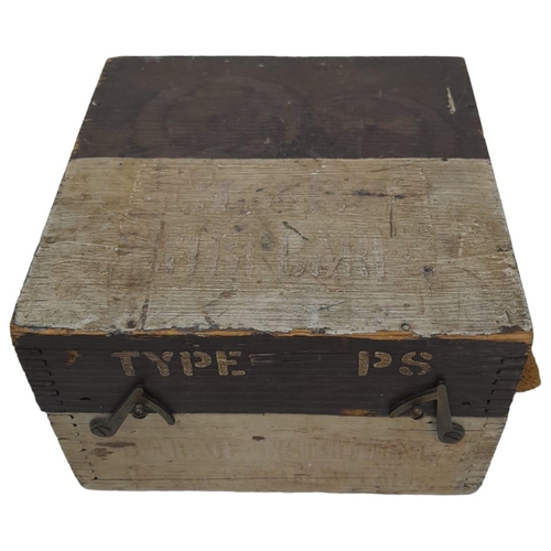 248 - A WW2 Spitfire Compass Type P8- No. 73263H in Fitted Wooden Case.