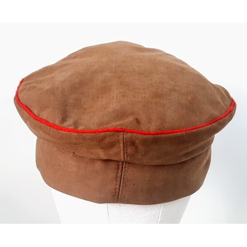 386 - A 3rd Reich Hitler Youth Motor Service Brance M1936 Visor Cap.