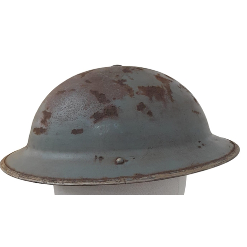 428 - A WW2 British Naval MKII Helmet Dated 1939. Maker: F&L – Fisher & Ludlow Birmingham.