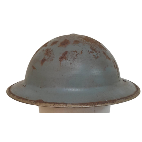 428 - A WW2 British Naval MKII Helmet Dated 1939. Maker: F&L – Fisher & Ludlow Birmingham.