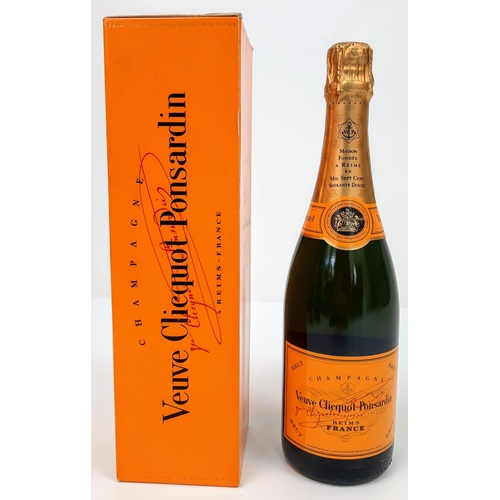 302 - Two Bottles of Champagne - Moet and Chandon and Veuve Cliquot PLUS a bottle of Limited Edition Anada... 