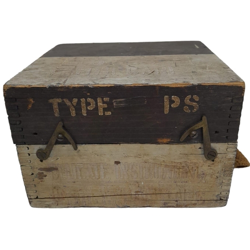 853 - A WW2 Spitfire Compass Type P8- No. 73263H in Fitted Wooden Case.