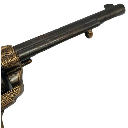 860 - An Excellent Vintage Retrospective Copy of a Bronze Finish 1886 Colt Peacemaker .45. Full Weight and... 