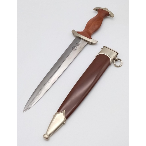 223 - 3rd Rich Transitional SA Dagger. Maker Carl Wûsthof-RZM/112 Beautiful all round condition. Be we hav... 