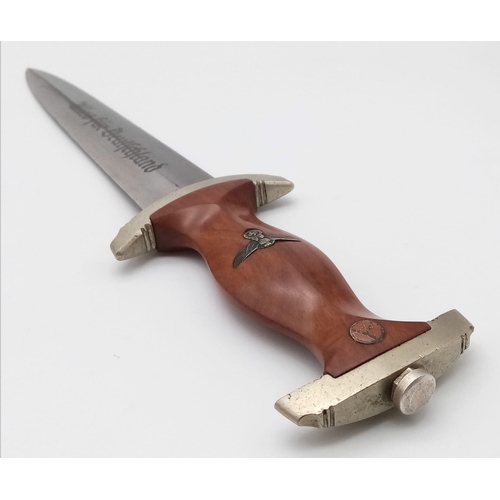 223 - 3rd Rich Transitional SA Dagger. Maker Carl Wûsthof-RZM/112 Beautiful all round condition. Be we hav... 