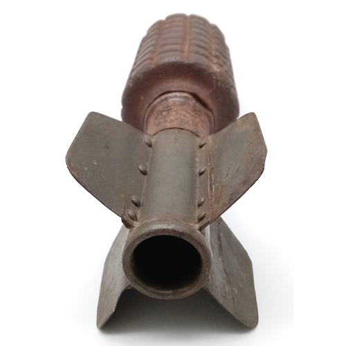 349 - INERT WW1 German Granatenwerfer Spigot Morter. Known as the Priest Morter as they were fired from th... 