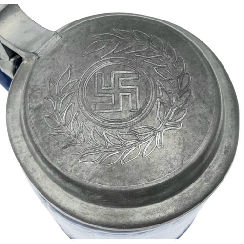 454 - 3rd Reich Bavarian Lidded Steine.