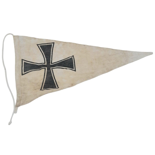 55 - WW2 German Kriegsmarine Marked Flotilla Pennant Dated 1942