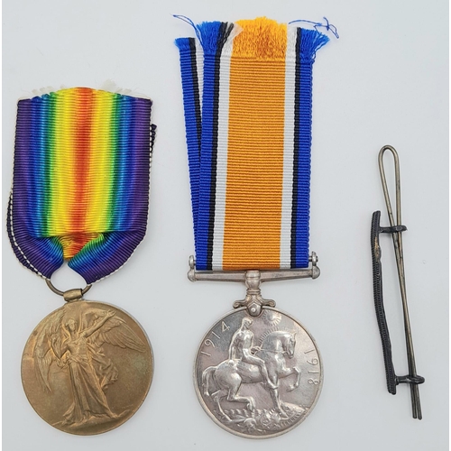 634 - WW1 British Medal Duo, Wound Stripe and Photograph awarded to: 63252 Bombardier H. Cooke Royal Artil... 