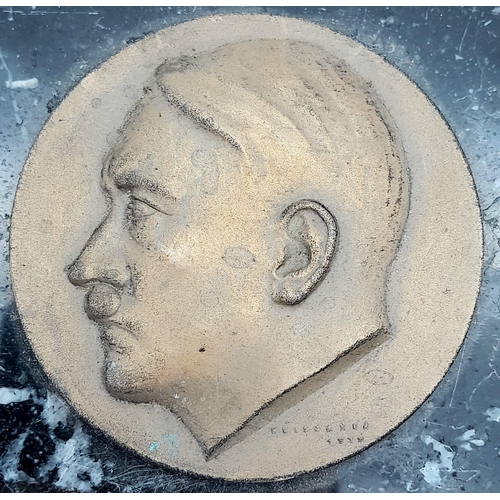 680 - WW2 German Hitler Plaque