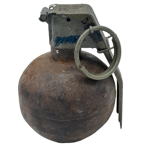 69 - Vietnam War Era INERT US M.67 Grenade. The idea was that every all-American boy could throw a baseba... 