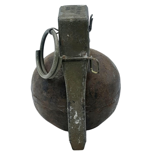 69 - Vietnam War Era INERT US M.67 Grenade. The idea was that every all-American boy could throw a baseba... 