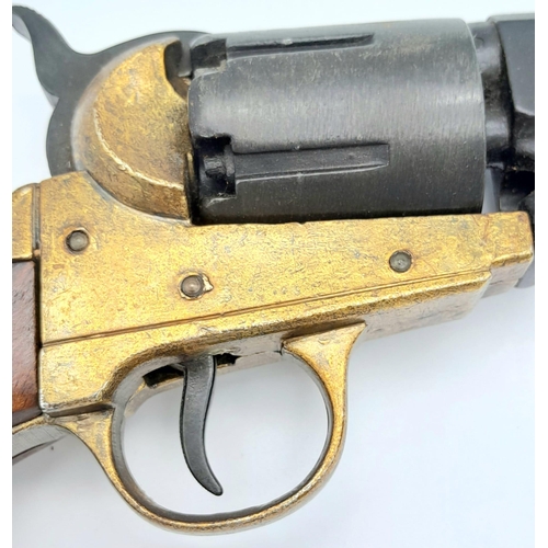 1240 - An Excellent Condition Vintage, Full Weight and Size, Inert Retrospective Copy of an Army Revolver 1... 