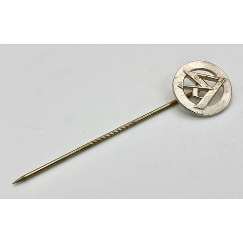 363 - 3rd Reich SA Stick Pin in Original Box. Rzm marked and serial numbered.