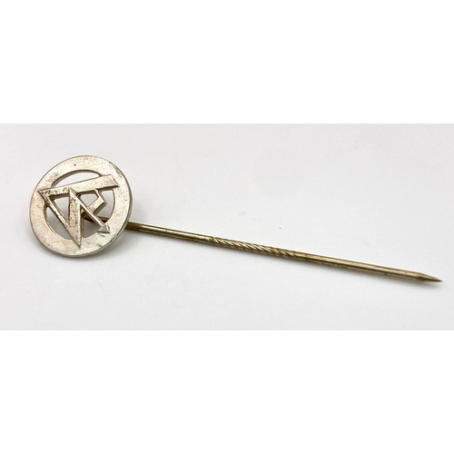 363 - 3rd Reich SA Stick Pin in Original Box. Rzm marked and serial numbered.