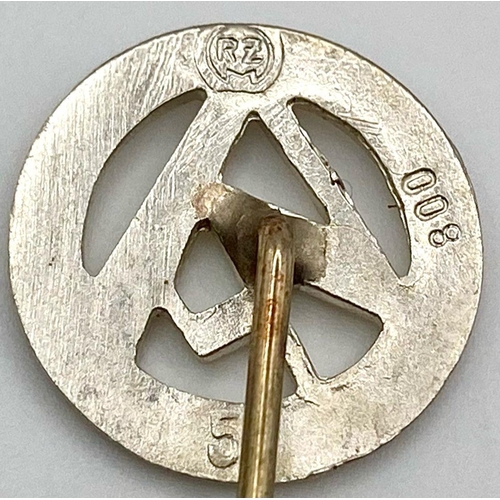 363 - 3rd Reich SA Stick Pin in Original Box. Rzm marked and serial numbered.