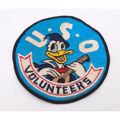 800 - American United Services Organisation Volunteers Patch. nonprofit-charitable corporation that provid... 